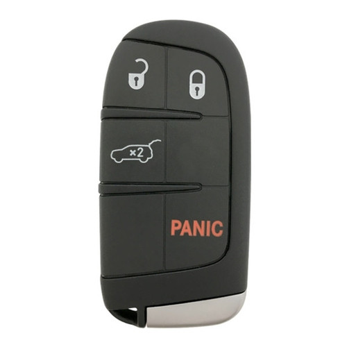 Jeep 4-Button Smart Key M3N-40821302 68143504AB 433 MHz, Refurbished Recase Keys & Remotes