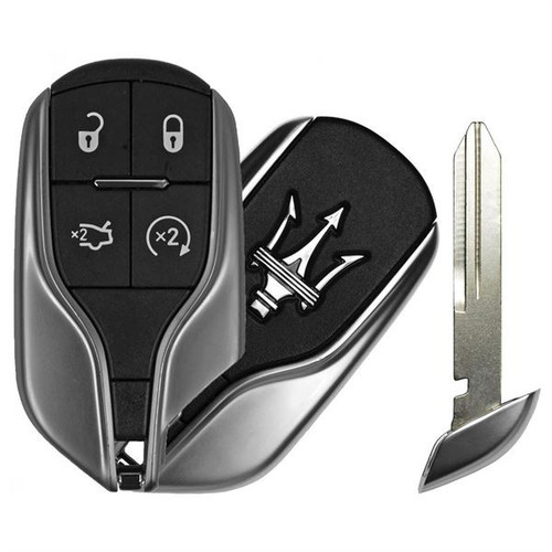 Maserati 4-Button Smart Key M3N-7393490 5923545AG 433 MHz, Refurbished Grade A Keys & Remotes