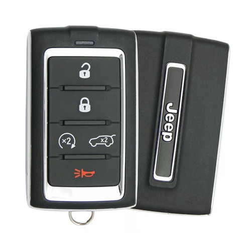 Jeep 5-Button Smart Key M3NWXFOB1 68377534AB 433 MHz, Refurbished Grade A Refurbished
