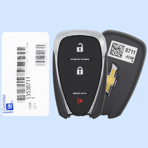 Chevrolet 3-Button Smart Key HYQ4ES 13530711 433 MHz, New OEM Keys & Remotes