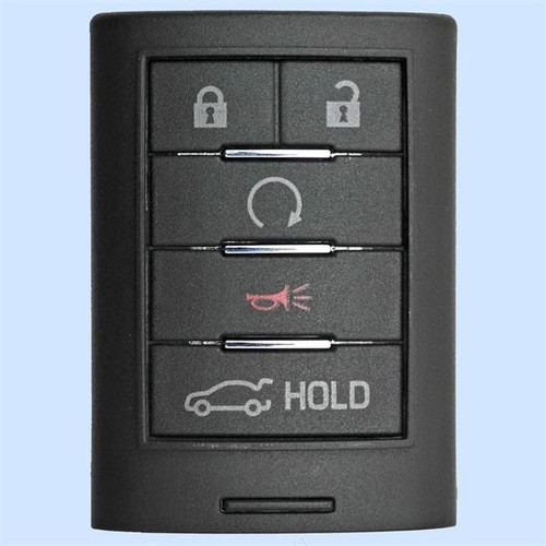 Cadillac 5-Button Smart Key NBGG093UCC 23434879 315 MHz, New OEM OEM Hidden