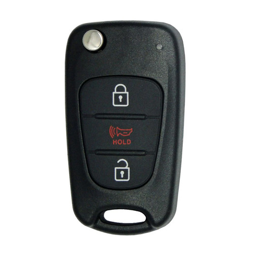 Kia 3 Button Remote Head Key - Refurbished, Grade A