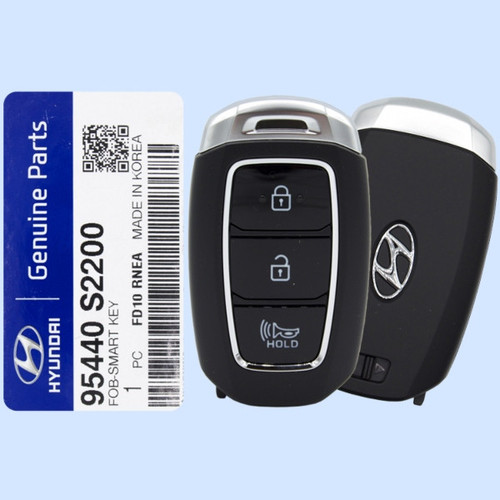 Hyundai 3-Button Smart Key TQ8-FOB-4F30 95440-S2200 433 MHz, New OEM Shop Automotive