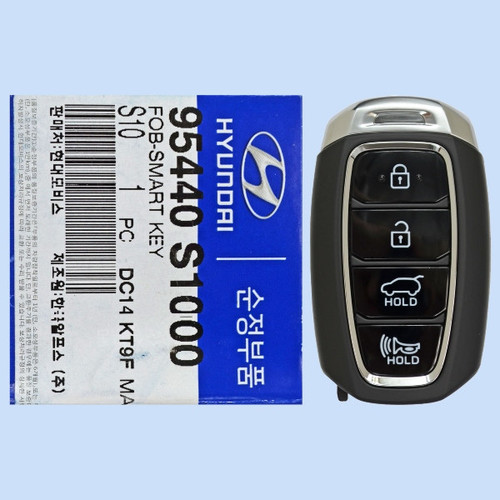Hyundai 4-Button Smart Key TQ8-FOB-4F19 95440-S1000 433 MHz, New OEM Proximity Keys