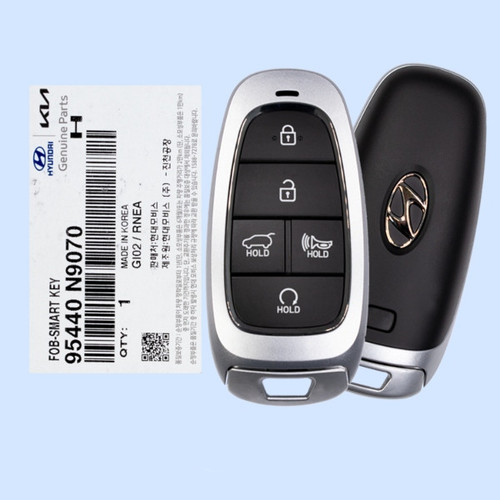 Hyundai 5-Button Smart Key TQ8-FOB-4F27 95440-N9070 433 MHz, New OEM OEM Hidden