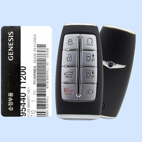 Genesis 8-Button Smart Key TQ8-FOB-4F35 95440-T1200 433 MHz, New OEM Keys & Remotes Genesis 8-Button Smart Key TQ8-FOB-4F35 95440-T1200 433 MHz, New OEM Keys & Remotes