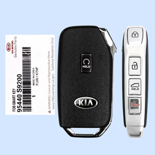 Kia 5-Button Smart Key TQ8-FOB-4F34 95440-S9200 433 MHz, New OEM OEM Hidden