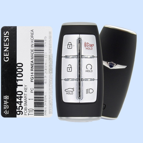 Genesis 6-Button Smart Key TQ8-FOB-4F36 95440-T1000 433 MHz, New OEM Proximity Keys Genesis 6-Button Smart Key TQ8-FOB-4F36 95440-T1000 433 MHz, New OEM Proximity Keys