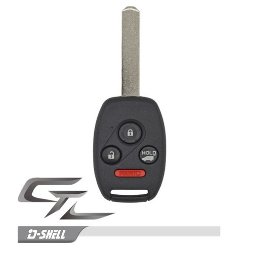 Honda 4 Button No Memory Remote Head Key KR55WK49308, 35118-SZA-A51, 315 MHz - Refurbished, Recase in Durashell
