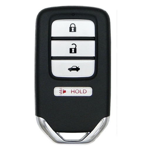 Honda 4-Button Smart Key No Memory CWTWB1G0090 72147-TVA-A11 433 MHz, Refurbished Recase