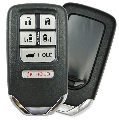 Honda 6 Button Driver 2 Smart Key KR5V1X, 72147-TK8-A71, 315 MHz - Refurbished, Recase