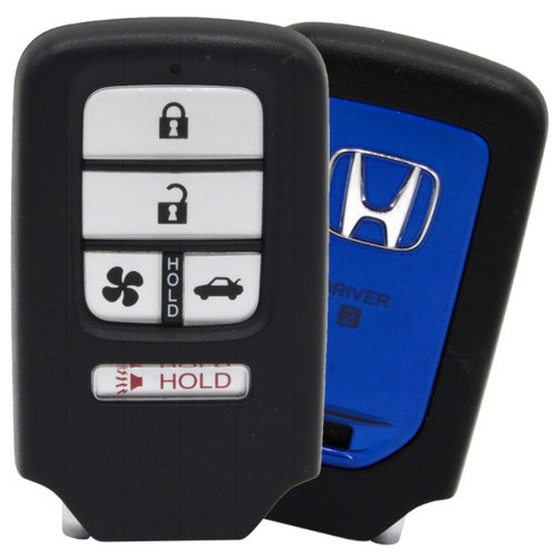 Honda 5-Button Smart Key KR5V2X 72147-TRT-A11 433 MHz, Refurbished Grade A Proximity Keys