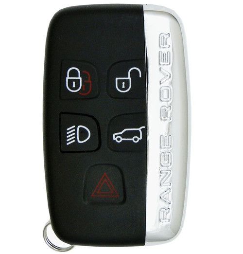 Range Rover 5 Button Smart Key KOBJTF10A, BJ32-15K601-CB, 315 MHz - New, OEM