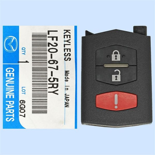 Mazda 3 Button Remote Head Key OUCG8D-335A-A - New OEM Remote Head Keys