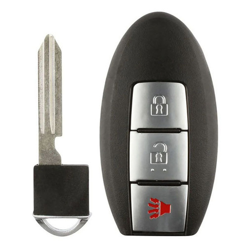 Nissan, Infiniti 3 Button Proximity Smart Key KR55WK49622, 285E3-1BA7A, 285E3-1AA7A, 315 MHz - Refurbished, Recase