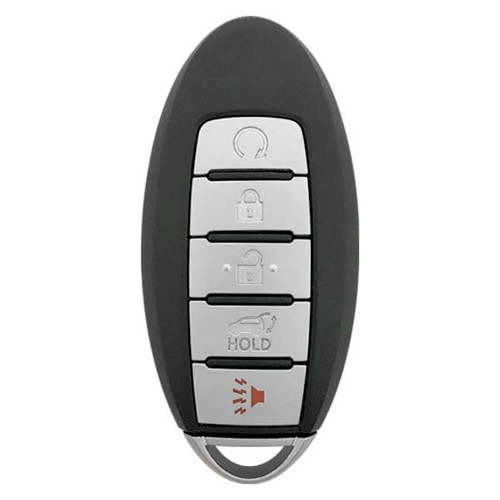 Nissan/Infiniti 5 Button Proximity Key KR5S180144014 285E3-3JA5A, 285E3-9NB5A, CONTINENTAL: S180144014 - Refurbished, Recase Shop Automotive