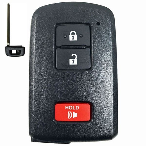 Toyota/Lexus/Scion 3 Button Proximity Key HYQ14FBA 89904-0E090, 89904-0E091, 89904-0E092, 8990460J70, 89904-60J70 - Refurbished, Recase Shop Automotive