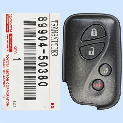 Lexus 4 Button Proximity Key HYQ14AAB / E BOARD - New OEM Shop Automotive