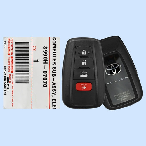 Toyota/Lexus/Scion 4 Button Proximity Key HYQ14FLA - New OEM 172505 OEM Hidden