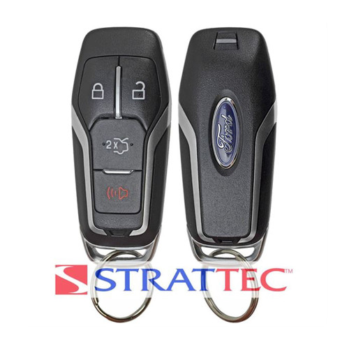 Strattec STRATTEC Ford Logo (5926060) 164-R8109 4-Button Smart Key for Ford (315 MHZ) - 1 Way Our Brands