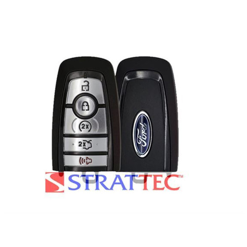 Strattec (5929500) Ford 5 Button 2-Way Smart Key M3N-A2C93142600, 164-R8149, 902 MHz - New, OEM