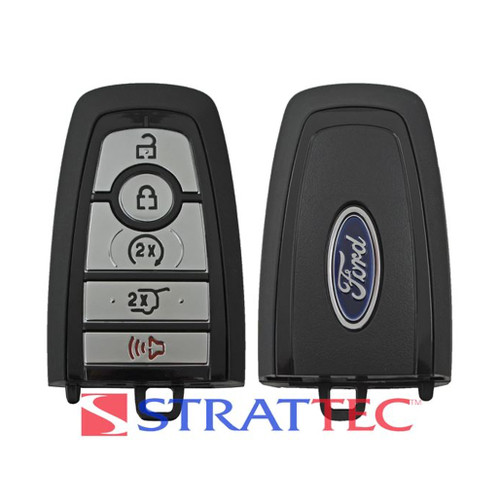 Strattec STRATTEC Ford Logo (5933985) 164-R8198 5-Button Smart Key for Ford (902 MHZ) - 2 Way Shop Automotive