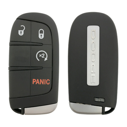 Dodge 4-Button Smart Key M3N-40821302 68066350AB 433 MHz, Refurbished Grade A Proximity Keys