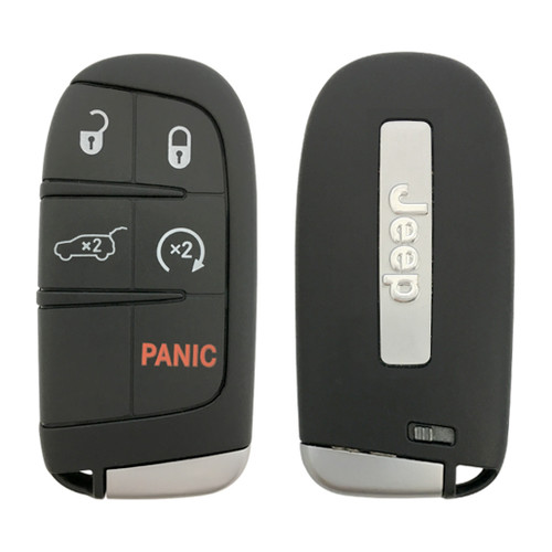 Jeep 5-Button Smart Key M3N-40821302 68143505AC 433 MHz, Refurbished Grade A Keys & Remotes