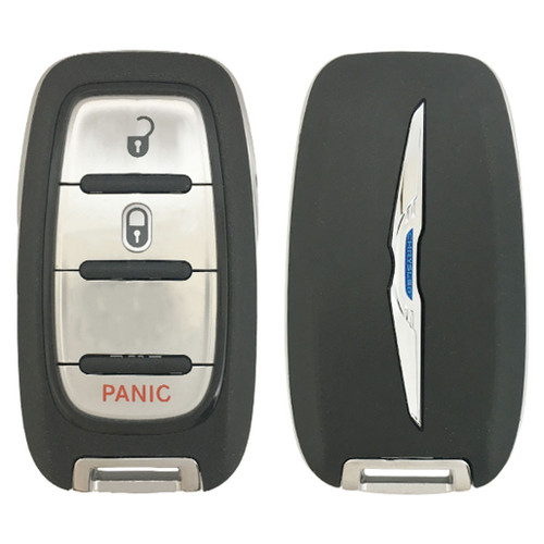 Chrysler 3-Button Smart Key M3N-97395900 68217827AC 433 MHz, Refurbished Grade A Proximity Keys