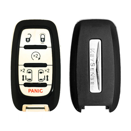 Chrysler 6-Button Smart Key M3N-97395900 68238688AC 433 MHz, Refurbished Grade A Keys & Remotes
