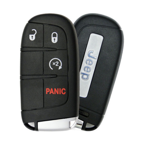Jeep 4-Button Smart Key M3N-40821302 6BY88DX9AA 433 MHz, Refurbished Grade A Shop Automotive