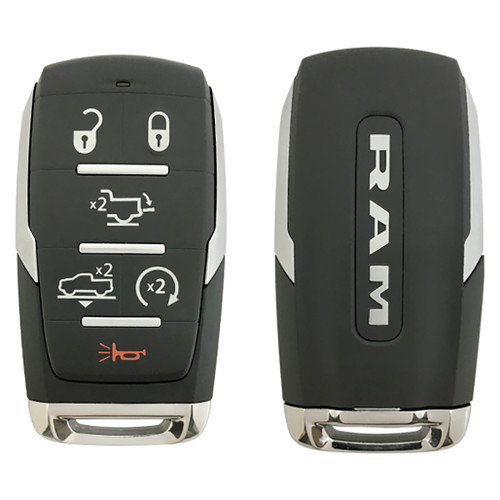 RAM 6-Button Smart Key OHT-4882056 68291692AD 433 MHz, Refurbished Grade A Keys & Remotes