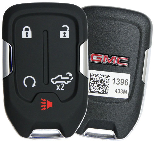 GMC 5 Button Smart Key HYQ1EA, 13591396, 433 MHz - Refurbished, Grade A
