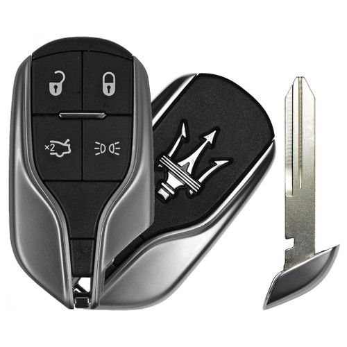 Maserati 4-Button Smart Key M3N-7393490 5923336AG 433 MHz, Refurbished Grade A Proximity Keys