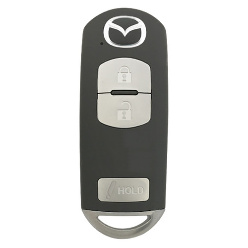 Mazda 3 Button Smart Key WAZSKE13D01, KDY3-67-5DY, 315 MHz - Refurbished, Grade A