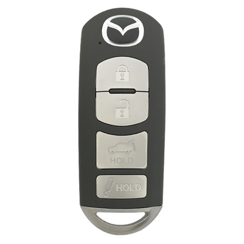 Mazda 4-Button Smart Key WAZX1T763SKE11A04 TEY1-67-5RY 315 MHz, Refurbished Grade A Keys & Remotes