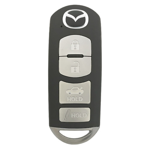 Mazda 4-Button Smart Key WAZSKE13D02 TKY2-67-5DY 315 MHz, Refurbished Grade A Keys & Remotes