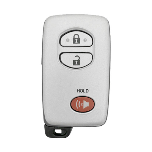 Toyota 3 Button Proximity Remote Smart Key HYQ14AAB - E Board 3370 - SILVER - Refurbished Recase 181351 Shop Automotive
