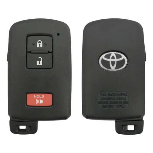 Toyota 3 Button Proximity Remote Smart Key HYQ14FBA / AG Board 2110 / 89904-0E091 - Refurbished A 181375 Proximity Keys