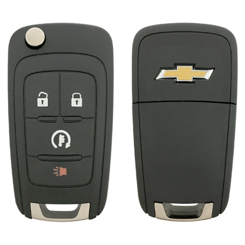 Chevrolet Spark EV 4 Button Remote Flip Key 94543198 A2GM3BFUS04 - REFURBISHED 182227 Remote Head Keys