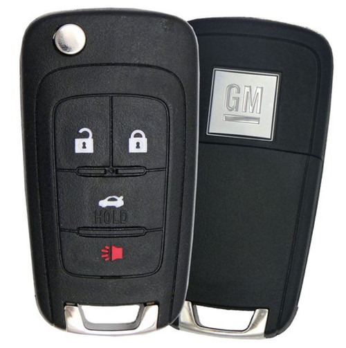 GMC 4 Button Remote Flip Key OHT01060512 13501513 13504258 (Non-PEPS) 182232 Keys & Remotes