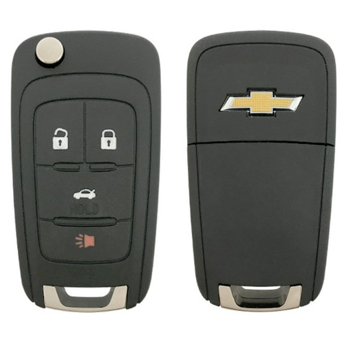Chevrolet 4 Button Remote Flip Key 13504200 OHT01060512 (Non-PEPS) - Refurbished A 182231 Refurbished