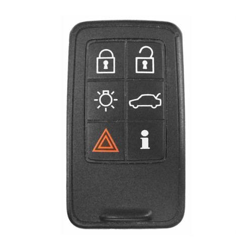 Volvo 6 Button Proximity Smart Key KR55WK49266 / 30659495 / 30659496 (With PCC) 902 Mhz - Refurbished A 182437 Proximity Keys