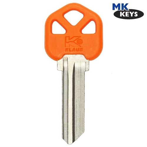 KLAUS Kwikset KW1 Plastic Head Key ORANGE Keys & Accessories