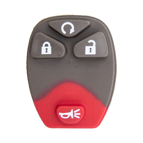 GM 4 Button Remote Button Pad Replacement OUC60270, 15913421 - Aftermarket