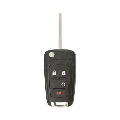 GMC 4 Button Remote Flip Key 20873622 OHT01060512 20873622 20835400 (Non-PEPS) - Refurbished B 182240 Shop Automotive