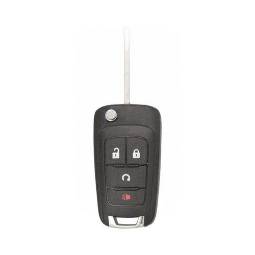 Chevrolet 4 Button Remote Flip (Non-PEPS) Key KR55WK500733 13501916 - Refurbished B 182236 Remote Head Keys