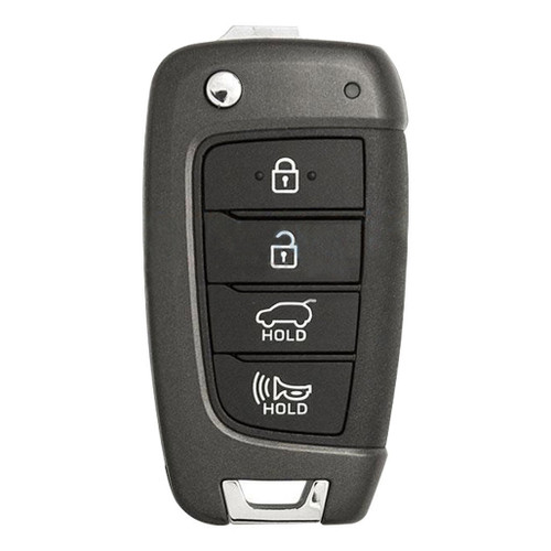 Hyundai Santa Fe 4 Button Remote Flip Key TQ8-RKE-4F39 95430-S2100 - Refurbished B 182275 Remote Head Keys