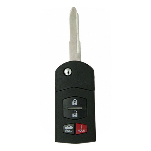 Mazda 4 Button Remote Flip Key BGBX1T478SKE125-01 BBM4-67-5RY 182351 Keys & Remotes