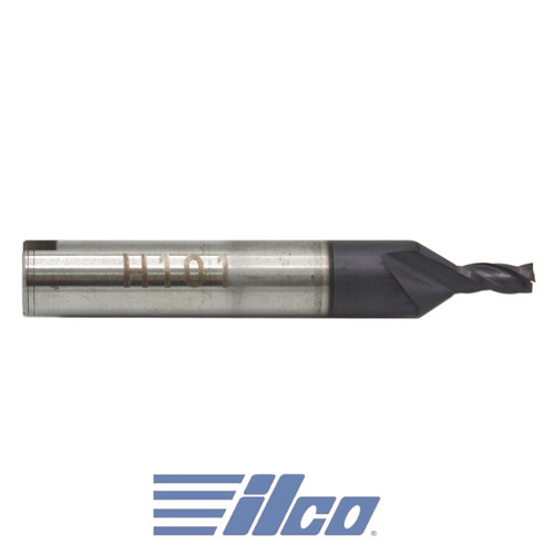 ilco Ilco T-H101 - 2.5mm End Mill Cutter (HSS) (AL-TIN coated) (BK0317XXXX) Key Machines